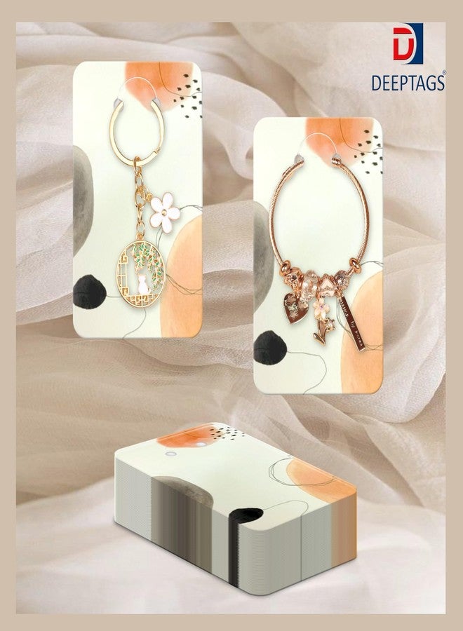 DEEPTAGS Jewellery Display Card with Transparent Plastic Bags for Keychain, Earring, Necklace, Jewelry, Studs - 100 PCS - Image 3